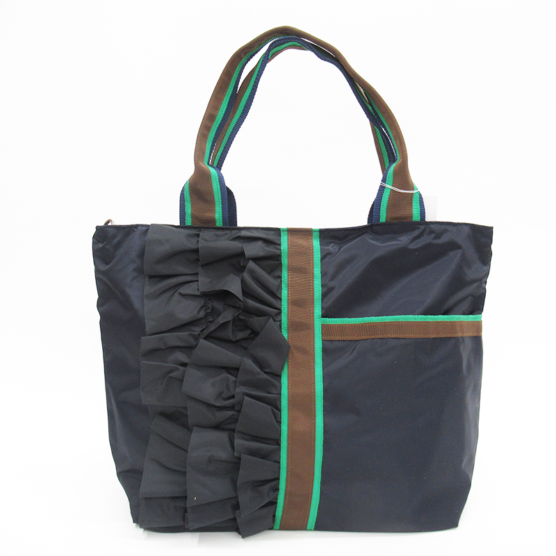 TUNIC シェルティのフリルBag B/ネイビー